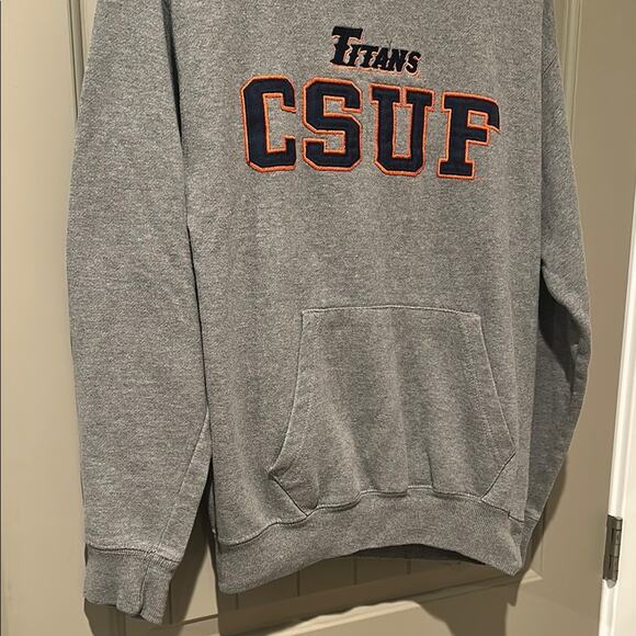CSUF Gray Hoodie Sz S - Picture 3 of 7